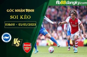 Soi kèo Brighton vs Arsenal