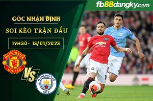 Soi kèo Man Utd vs Man City
