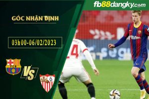 Soi kèo trận đấu giữa Barcelona vs Sevilla