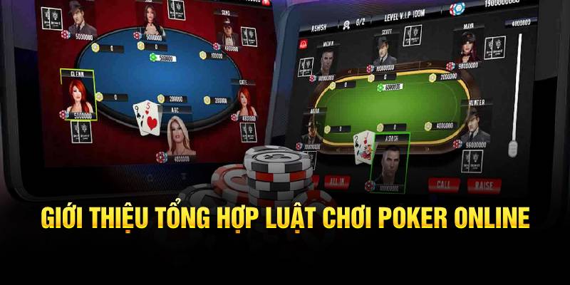 Các vòng cược trong cách chơi poker online