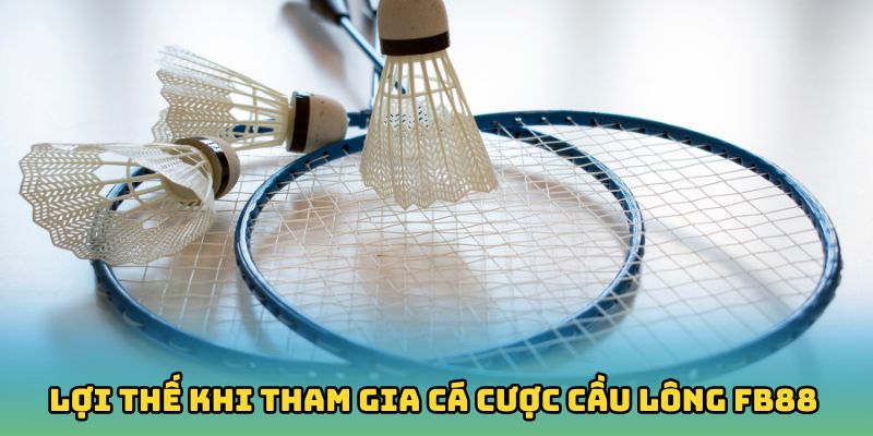 Lợi thế khi tham gia cá cược cầu lông tại nhà cái Fb88