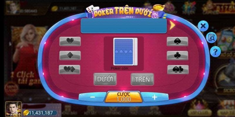 Luật chơi mini game trên dưới cho người mới