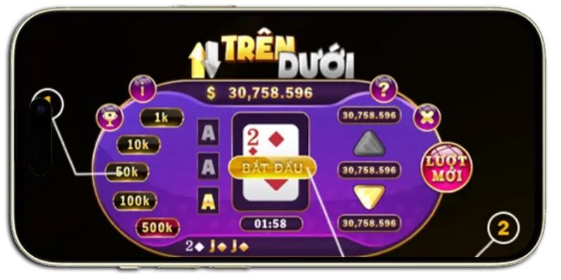 Mẹo chơi mini game trên dưới ẵm lời cực khủng