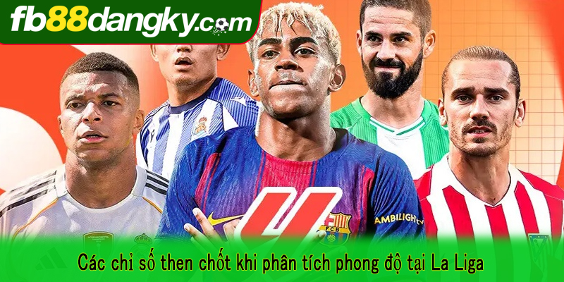 Các chỉ số then chốt khi phân tích phong độ tại La Liga