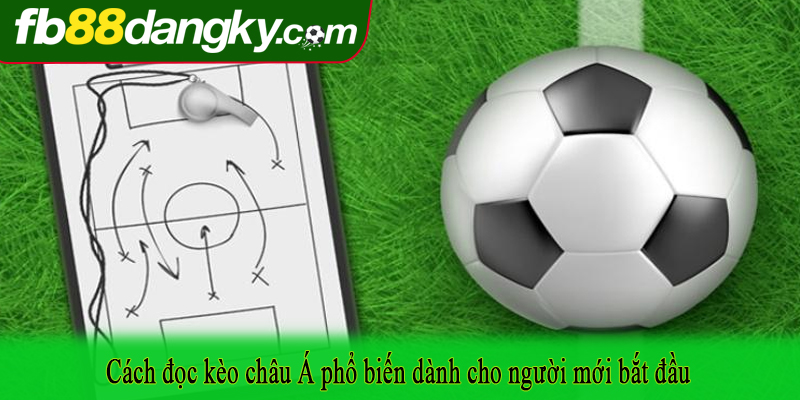 Cách đọc kèo châu Á phổ biến dành cho người mới bắt đầu