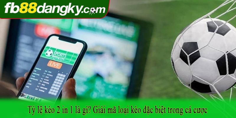 Tỷ lệ kèo 2 in 1 là gì? Giải mã loại kèo đặc biệt trong cá cược